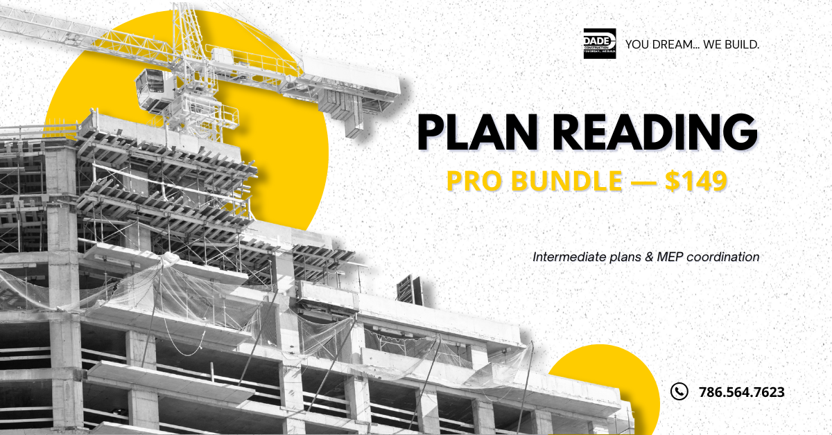 Plan Reading — Pro Bundle
